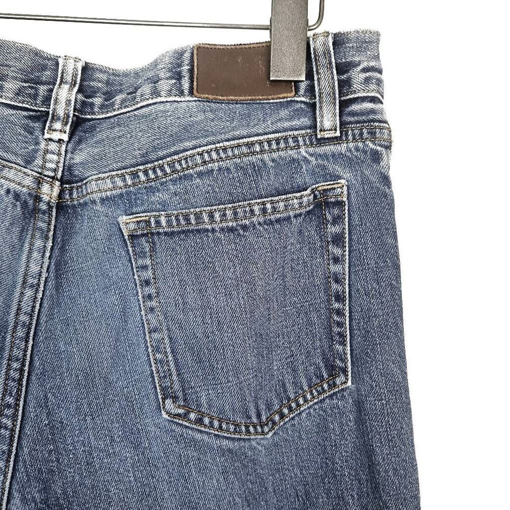 J. CREW The Driggs Men's Straight Leg Medium Wash Zip Fly Blue Denim Jeans 29x32 - Picture 8 of 8